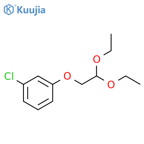 1-Chloro-3-(2,2-diethoxy-ethoxy)-benzene structure