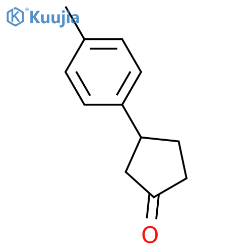 3-(4-METHYLPHENYL)CYCLOPENTANONE structure