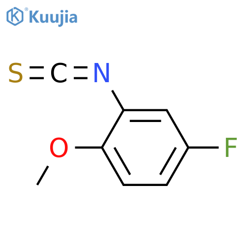 Benzene, 4-fluoro-2-isothiocyanato-1-Methoxy- structure