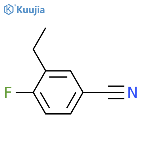 3-Ethyl-4-fluorobenzonitrile structure