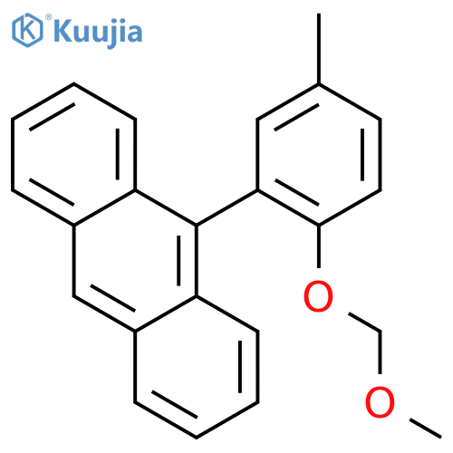 Anthracene,9-[2-(methoxymethoxy)-5-methylphenyl]- structure