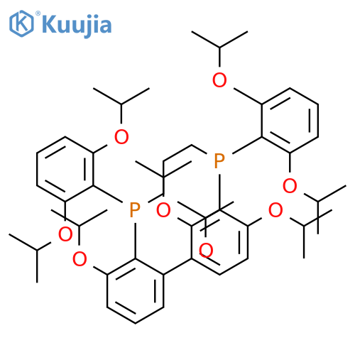 Phosphine, 1,3-propanediylbis[bis[2,6-bis(1-methylethoxy)phenyl]- structure