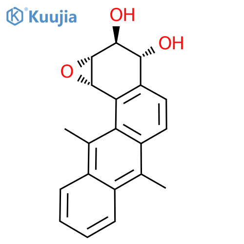 (3S,5R,6S,7R)-12,19-Dimethyl-4-oxapentacyclo[9.8.0.02,8.03,5.013,18]nonadeca-1(19),2(8),9,11,13,15,17-heptaene-6,7-diol structure