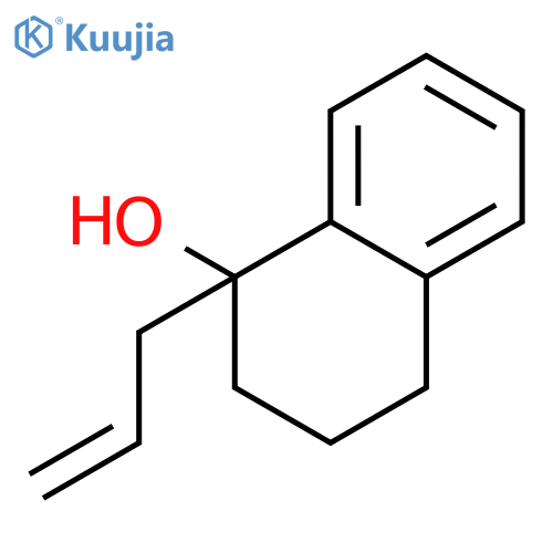 1-Naphthalenol, 1,2,3,4-tetrahydro-1-(2-propenyl)-, (1R)- structure