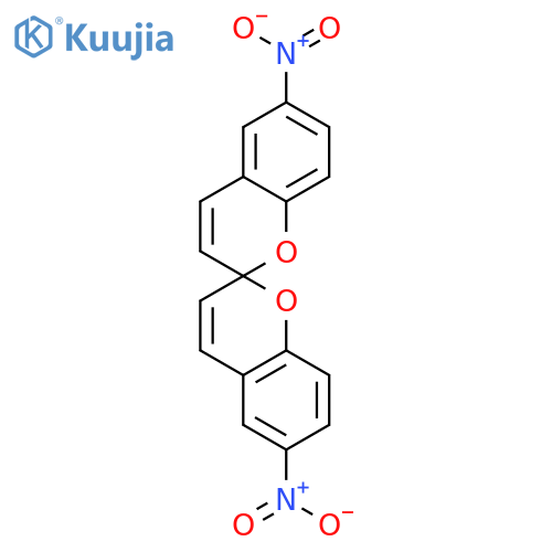 2,2'-SPIROBI[2H-1-BENZOPYRAN], 6,6'-DINITRO- structure