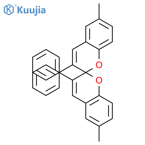 2,2'-SPIROBI[2H-1-BENZOPYRAN], 6,6'-DIMETHYL-3,3'-DIPHENYL- structure