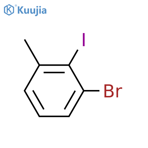 1-Bromo-2-iodo-3-methylbenzene structure