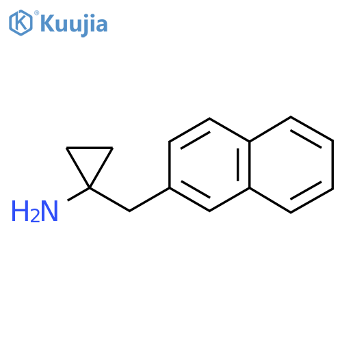 1-(naphthalen-2-yl)methylcyclopropan-1-amine structure