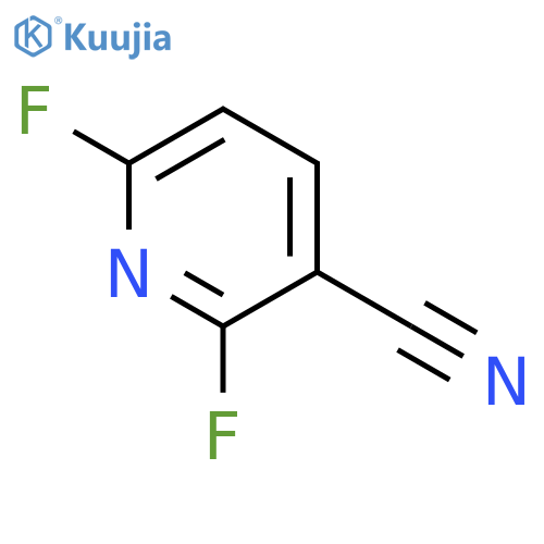2,6-difluoropyridine-3-carbonitrile structure