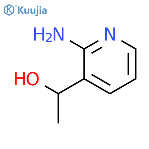 1-(2-aminopyridin-3-yl)ethan-1-ol structure