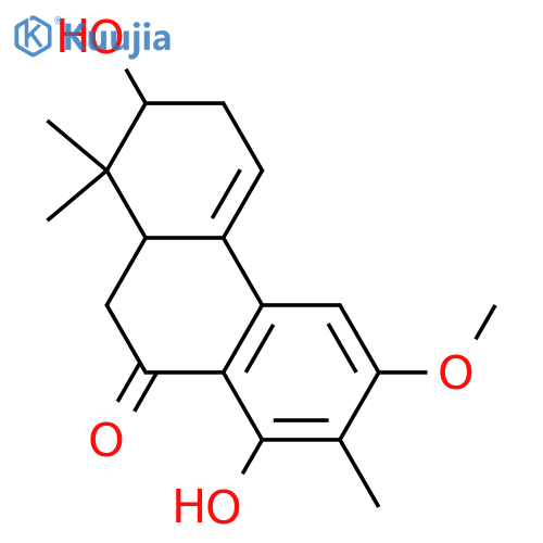 3,12,14-Trihydroxy-13-methyl-20-nor-1(10),8,11,13-podocarpatetraen-7-one; 3α-form, 12-Me ether structure