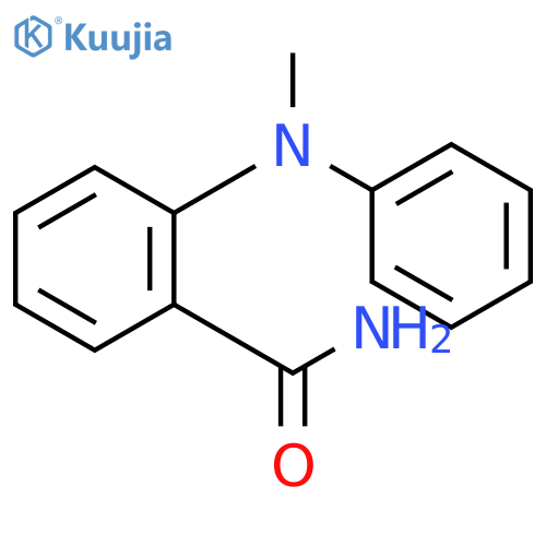 2-methyl(phenyl)aminobenzamide structure