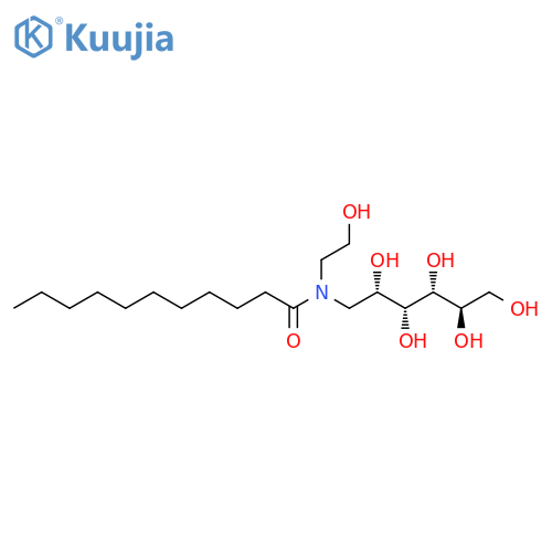 Undecanoyl-N-hydroxyethylglucamide structure