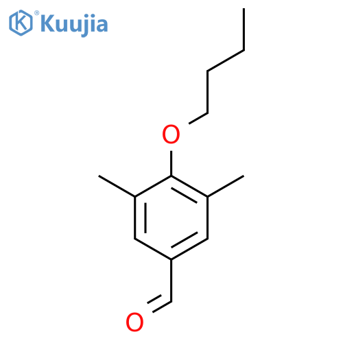 4-Butoxy-3,5-dimethylbenzaldehyde structure