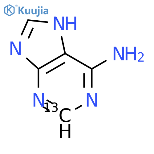 [13C]-Adenine structure