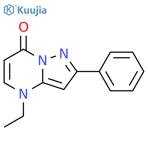 Pyrazolo[1,5-a]pyrimidin-7(4H)-one,4-ethyl-2-phenyl- structure