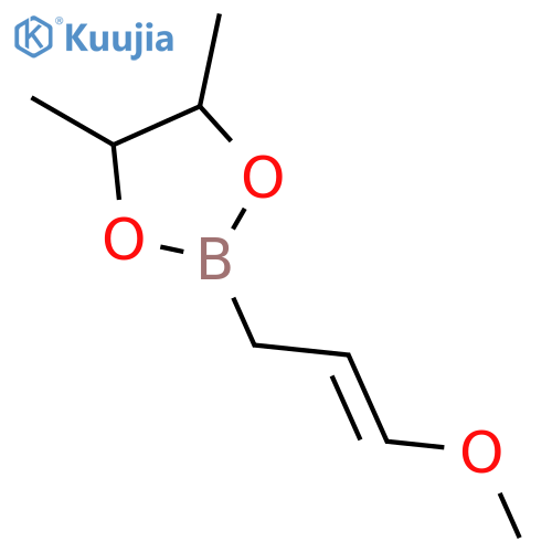 1,3,2-DIOXABOROLANE, 2-(3-METHOXY-2-PROPENYL)-4,5-DIMETHYL- structure