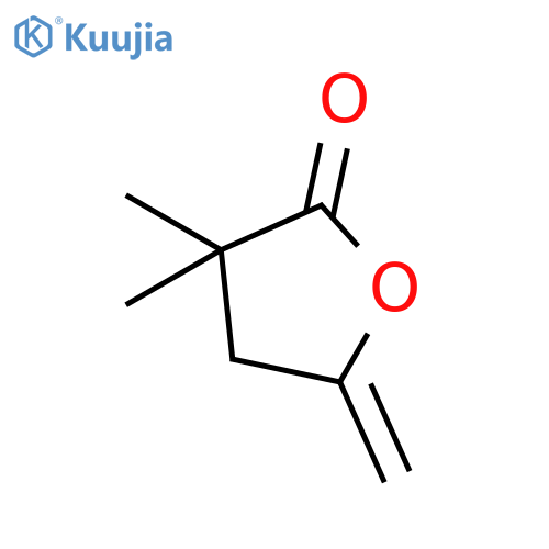 2(3H)-Furanone, dihydro-3,3-dimethyl-5-methylene- structure