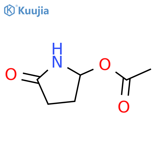 5-(acetyloxy)-2-Pyrrolidinone structure