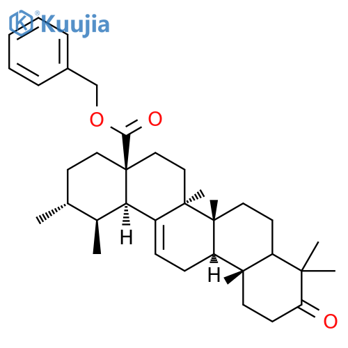 Ursonic acid benzyl ester structure