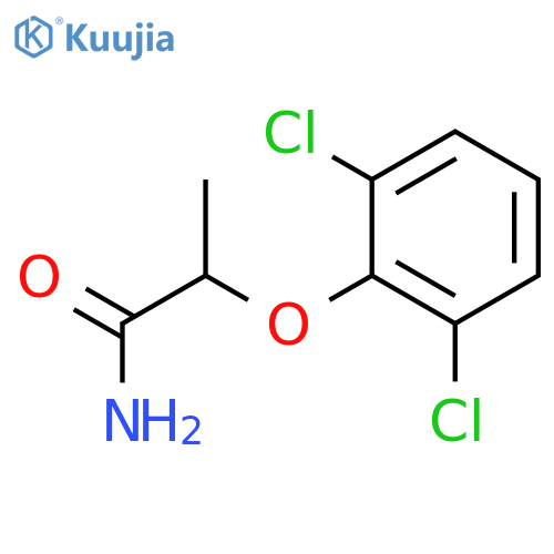 PROPANAMIDE, 2-(2,6-DICHLOROPHENOXY)-, (+)- structure