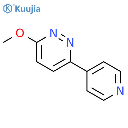 3-Methoxy-6-(pyridin-4-yl)pyridazine structure