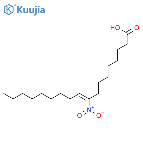 9-Octadecenoic acid, 9-nitro-, (9Z)- structure