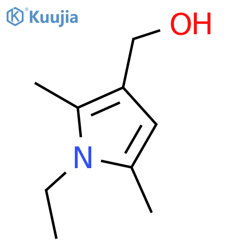1-ETHYL-2,5-DIMETHYL-1H-PYRROLE-3-METHANOL structure