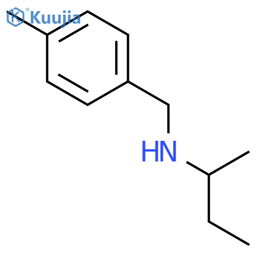 N-(4-Methylbenzyl)butan-2-amine structure