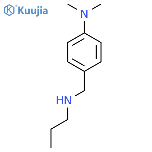 N,N-dimethyl-4-(propylamino)methylaniline structure