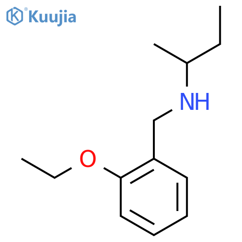 (Butan-2-yl)[(2-ethoxyphenyl)methyl]amine structure