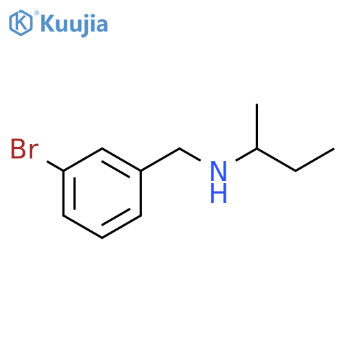 N-(3-Bromobenzyl)butan-2-amine structure