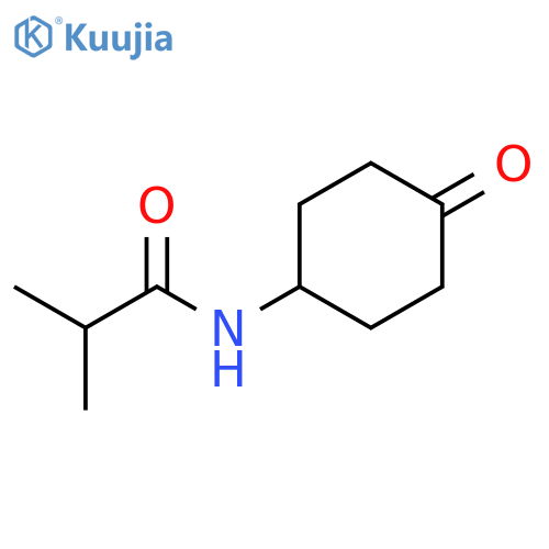 Propanamide, 2-methyl-N-(4-oxocyclohexyl)- structure