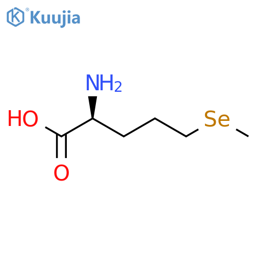 Norvaline, 5-(methylseleno)- structure