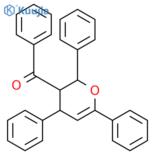 METHANONE, (3,4-DIHYDRO-2,4,6-TRIPHENYL-2H-PYRAN-3-YL)PHENYL- structure