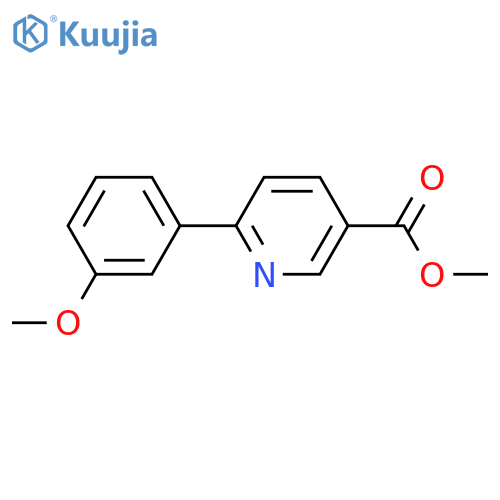 Methyl 6-(3-methoxyphenyl)nicotinate structure