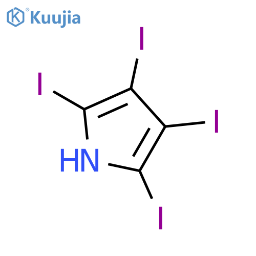 1H-Pyrrole,2,3,4,5-tetraiodo- structure