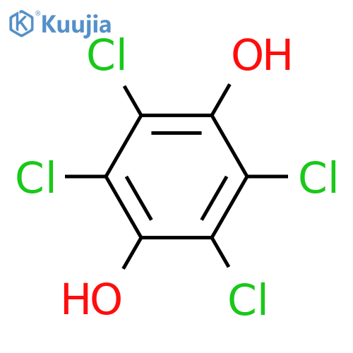 Tetrachlorohydroquinone structure