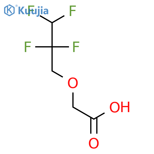 (2,2,3,3-tetrafluoropropoxy)acetic Acid structure