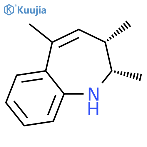 1H-1-Benzazepine, 2,3-dihydro-2,3,5-trimethyl-, cis- structure
