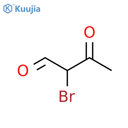 2-bromo-3-oxobutanal structure