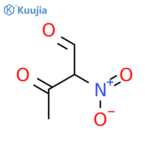 Butanal, 2-nitro-3-oxo- (9CI) structure