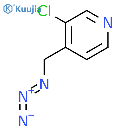 4-(azidomethyl)-3-chloropyridine structure