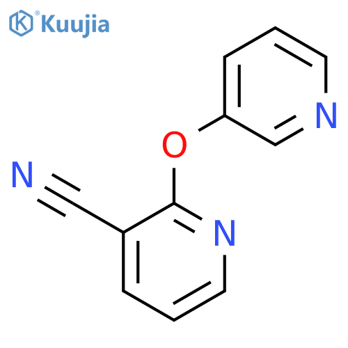 2-(pyridin-3-yloxy)pyridine-3-carbonitrile structure