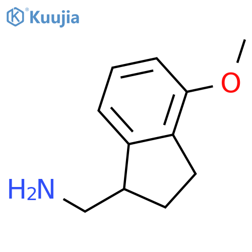 1H-INDENE-1-METHANAMINE, 2,3-DIHYDRO-4-METHOXY- structure