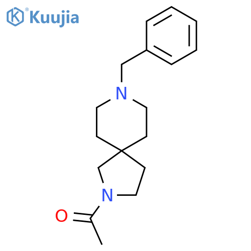 Ethanone, 1-[8-(phenylmethyl)-2,8-diazaspiro[4.5]dec-2-yl]- structure