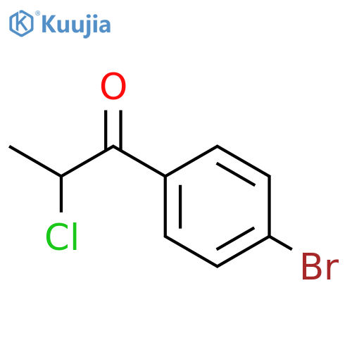 4'-Bromo-2-chloropropiophenone structure