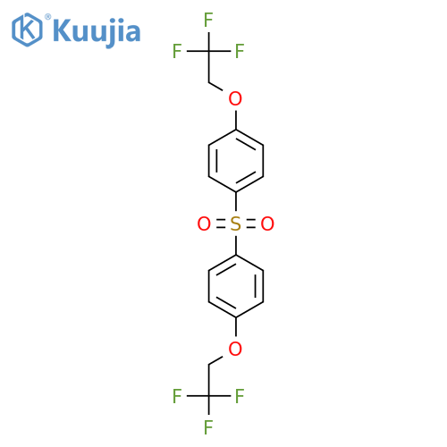BENZENE, 1,1'-SULFONYLBIS[4-(2,2,2-TRIFLUOROETHOXY)- structure