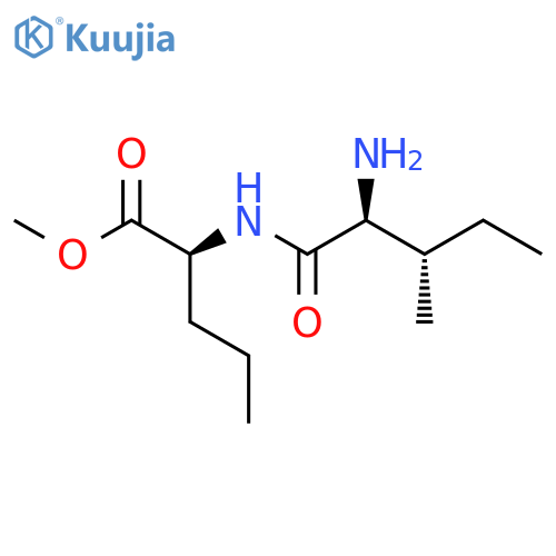 L-NORVALINE, L-ISOLEUCYL-, METHYL ESTER structure