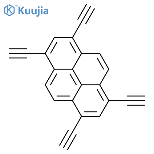 1,3,6,8-Tetraethynylpyrene structure